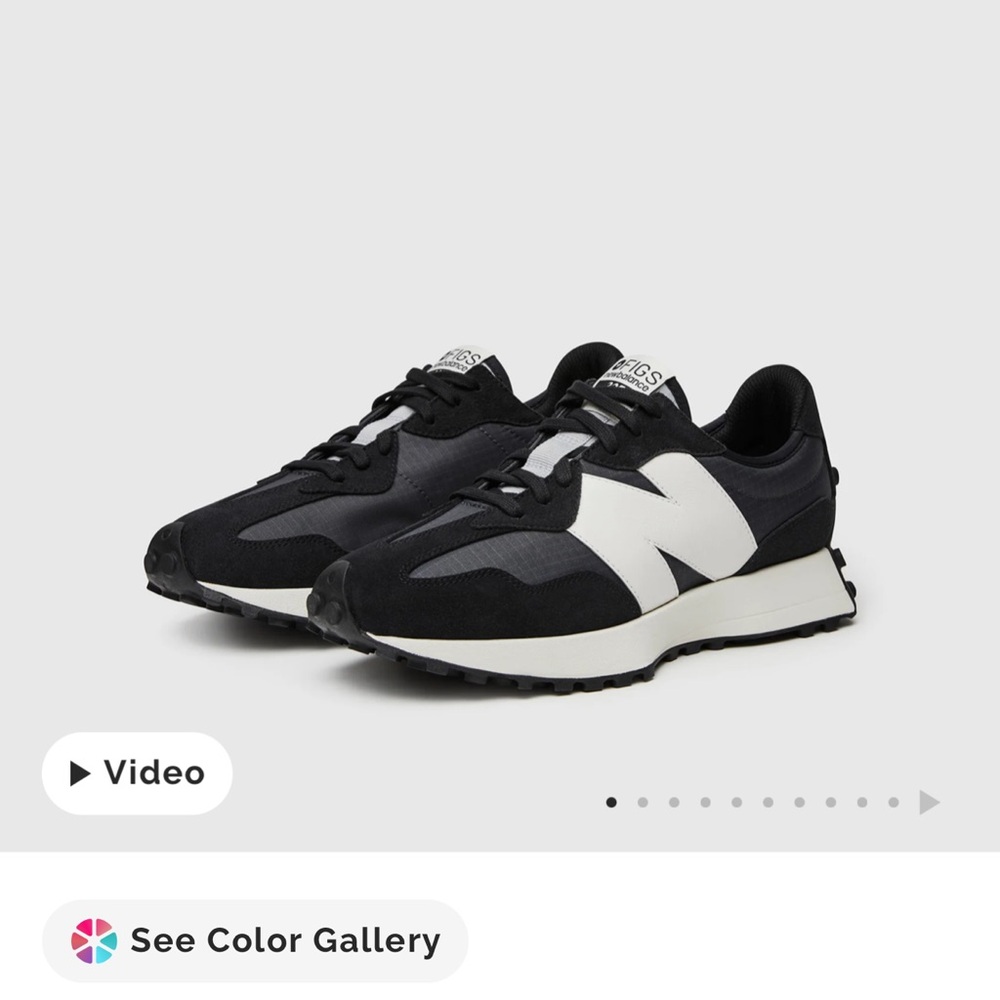 Figs new balance 327 women’s size 6